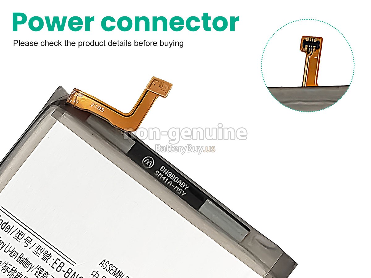 battery for Samsung GALAXY NOTE 20 5G