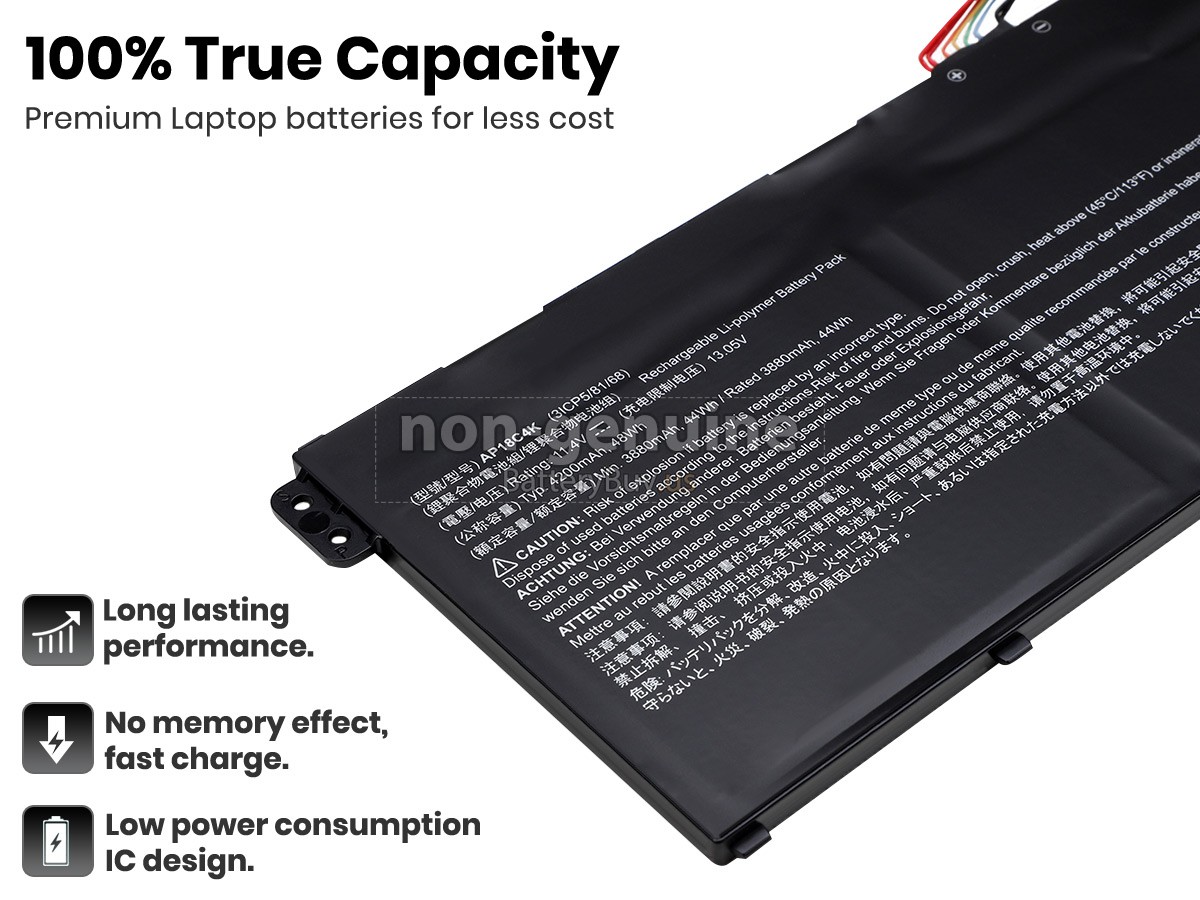 battery for Acer AP18C4K