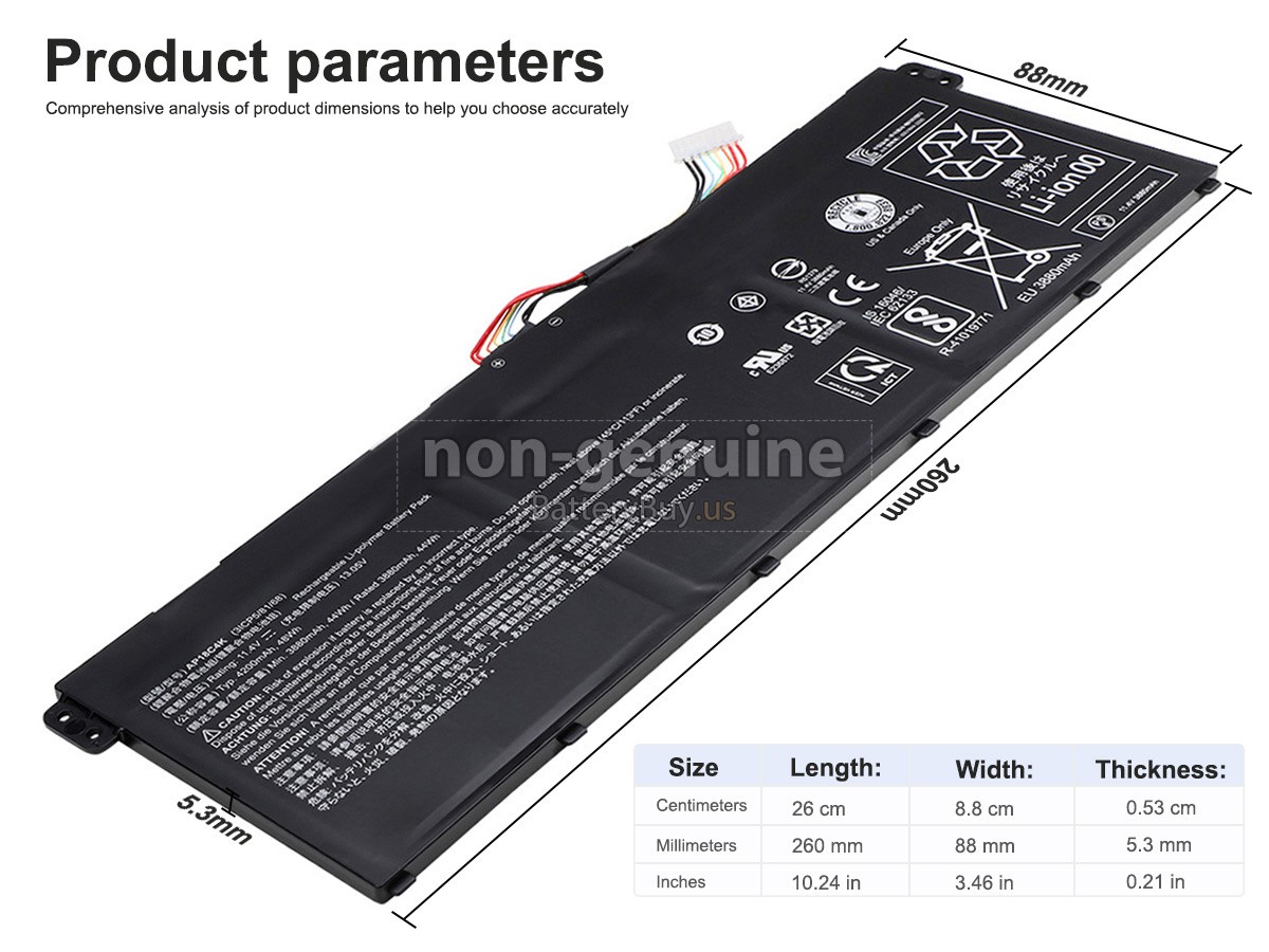 battery for Acer AP18C4K