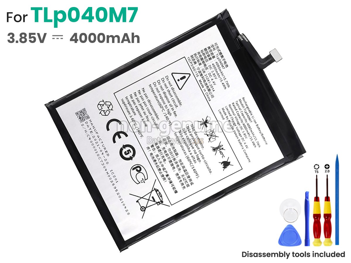battery for Alcatel JOY TAB2