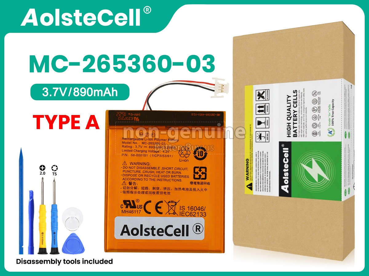 battery for Amazon KINDLE 7TH GENERATION