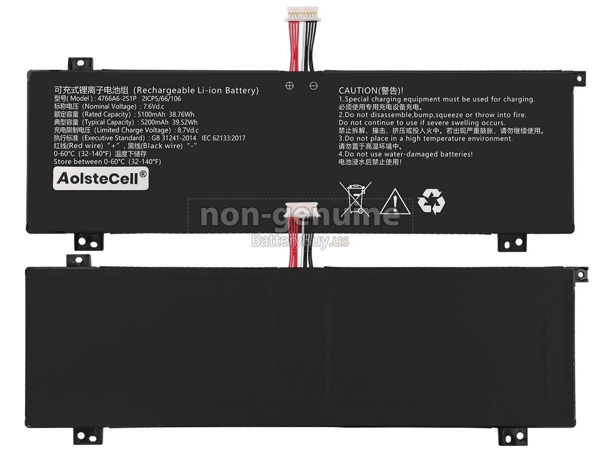battery for AolsteCell 4766A6-2S1P