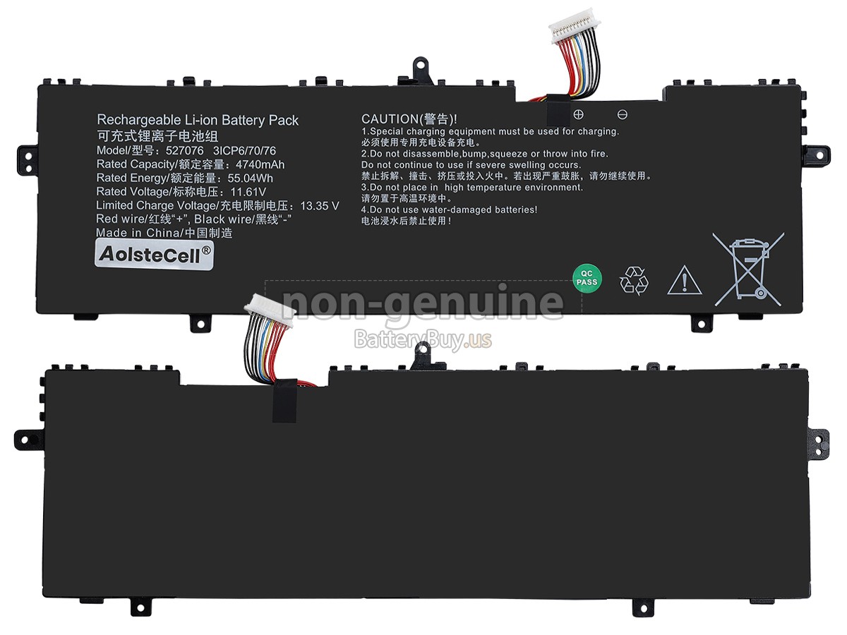 battery for AolsteCell 527076