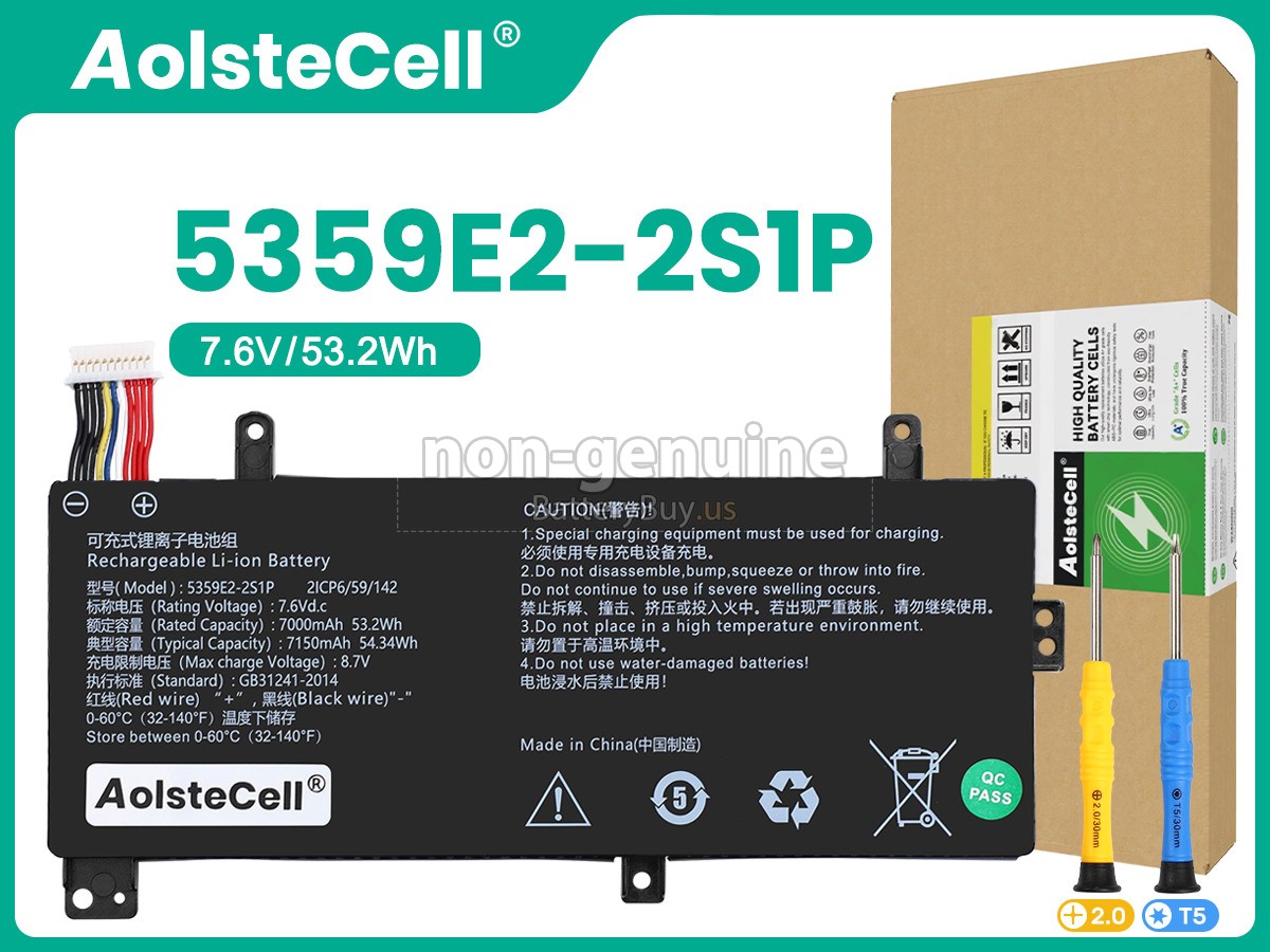 battery for AolsteCell 5359E2-2S1P