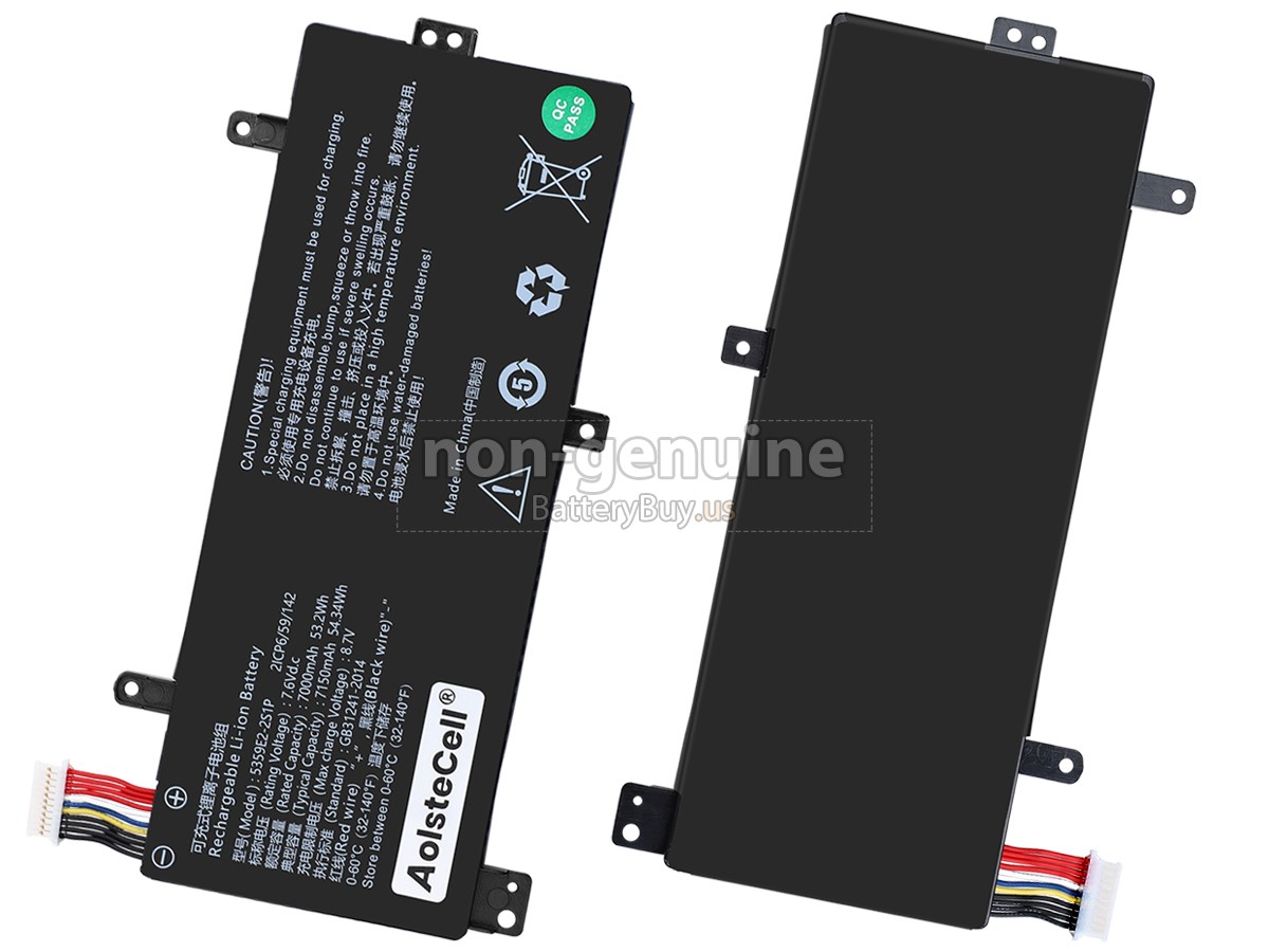 battery for AolsteCell 5359E2-2S1P