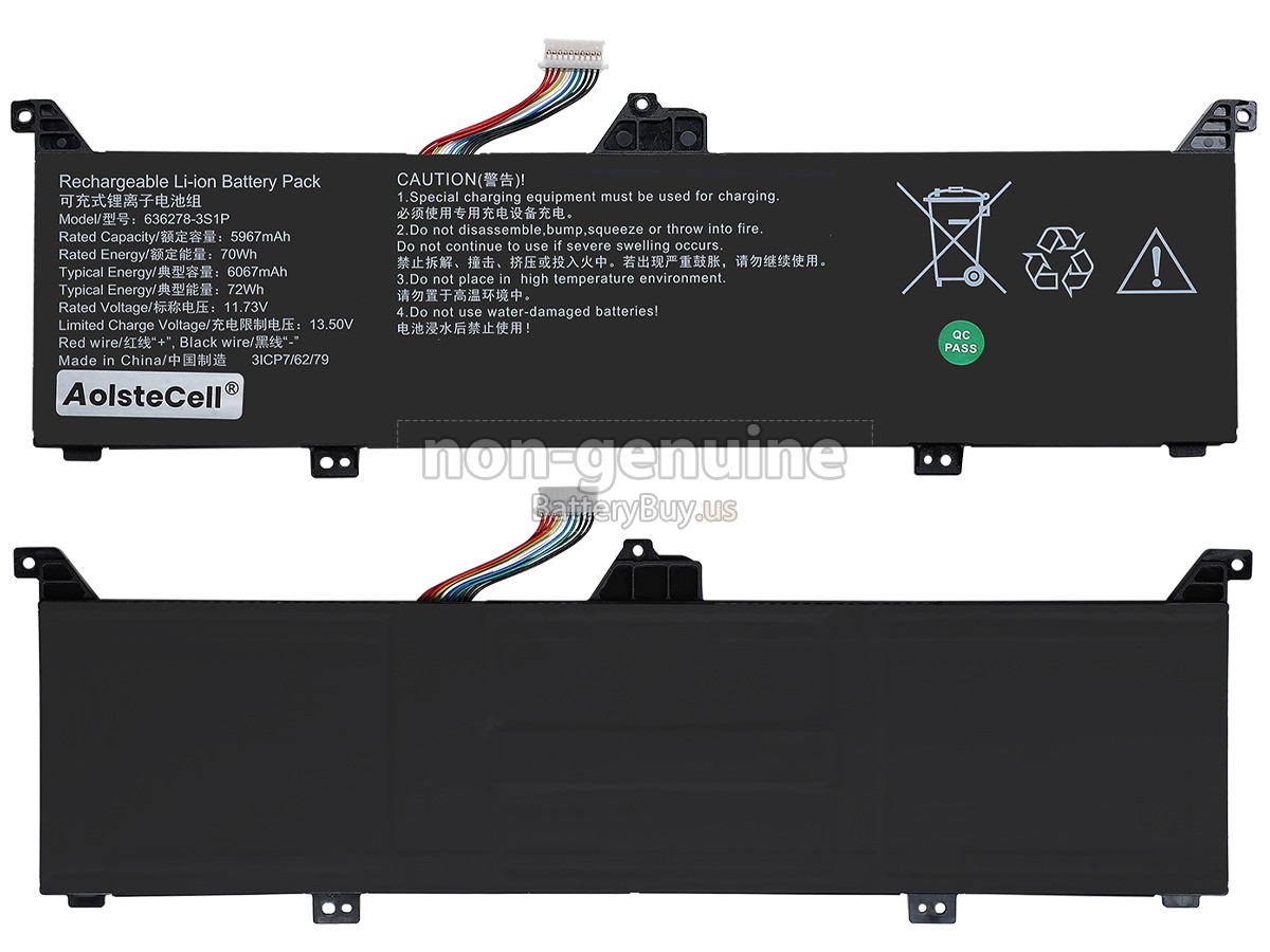 battery for AolsteCell 636278-3S1P