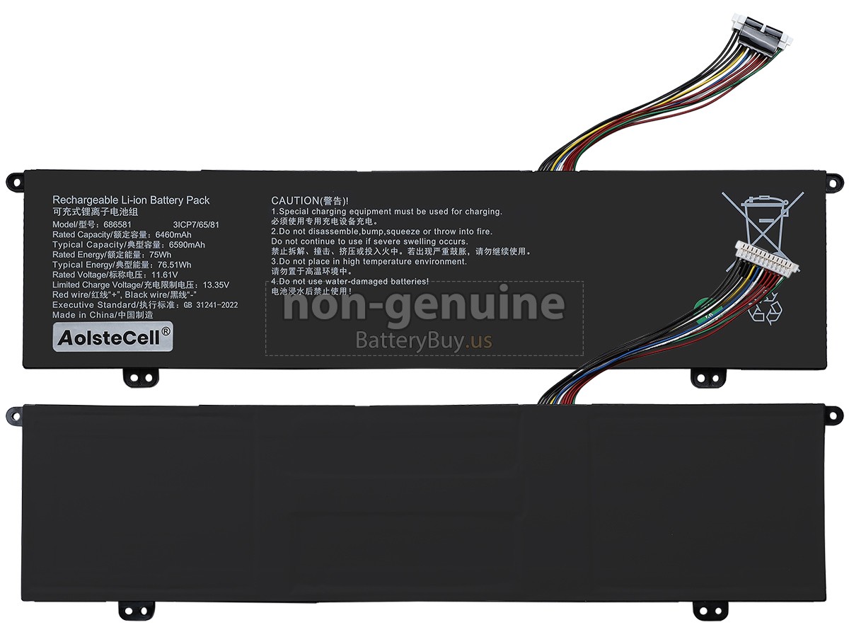 battery for AolsteCell 686581