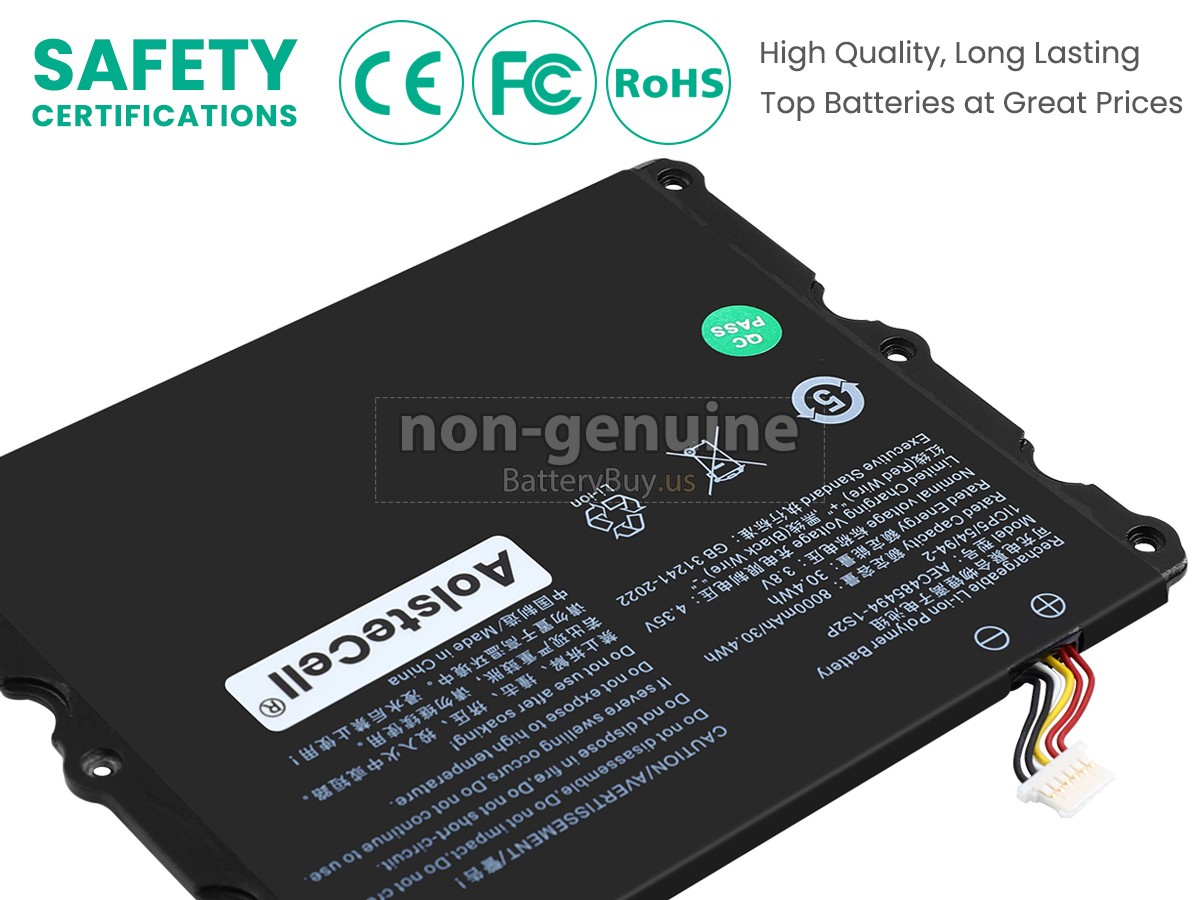 battery for AolsteCell AEC485494-1S2P