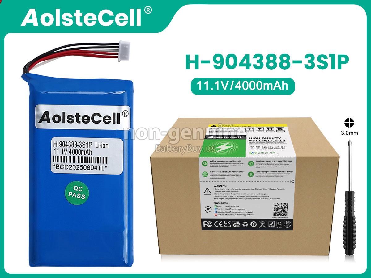 battery for AolsteCell H-904388-3S1P