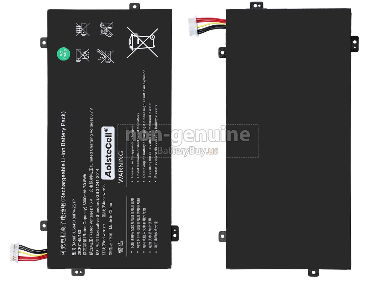battery for AolsteCell U6945180PV-2S1P