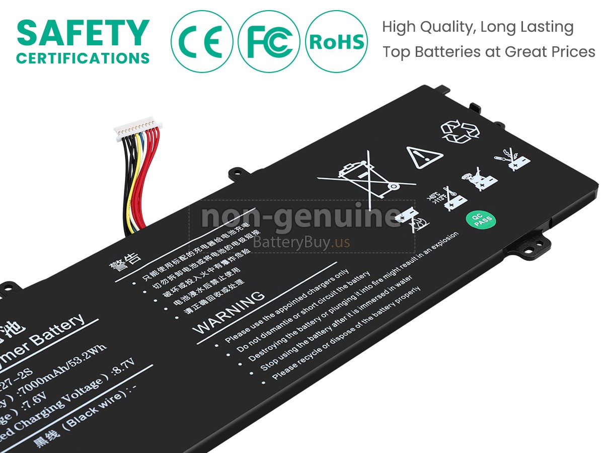 battery for AolsteCell UTL-5176127-2S