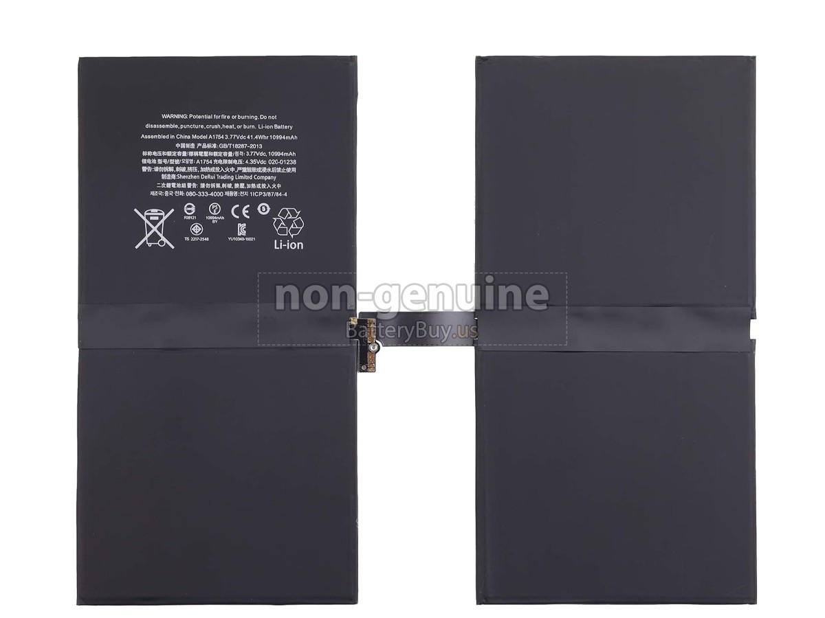 battery for Apple IPAD PRO 12.9 2017 2ND GEN