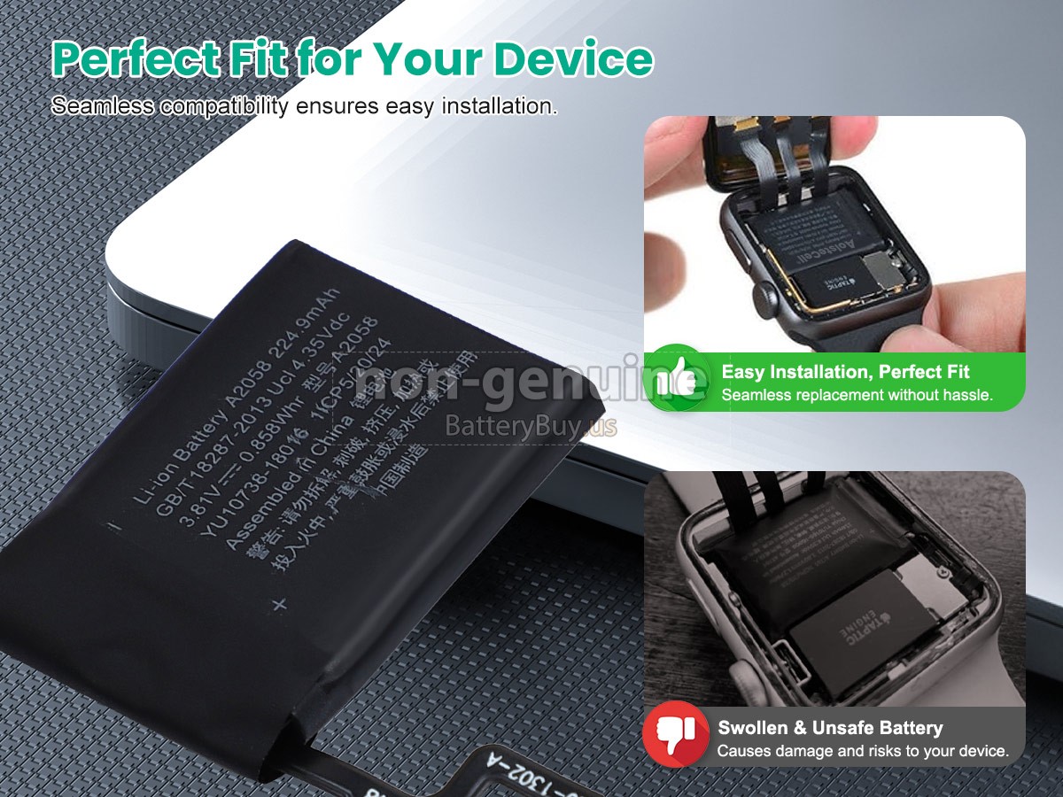 battery for Apple WATCH Series 4 (GPS+CELLULAR)40MM