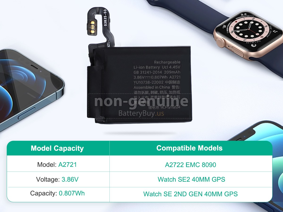 battery for Apple MNT33LL/A