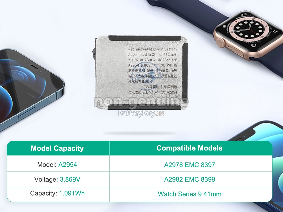 battery for Apple MRQE3CH/A