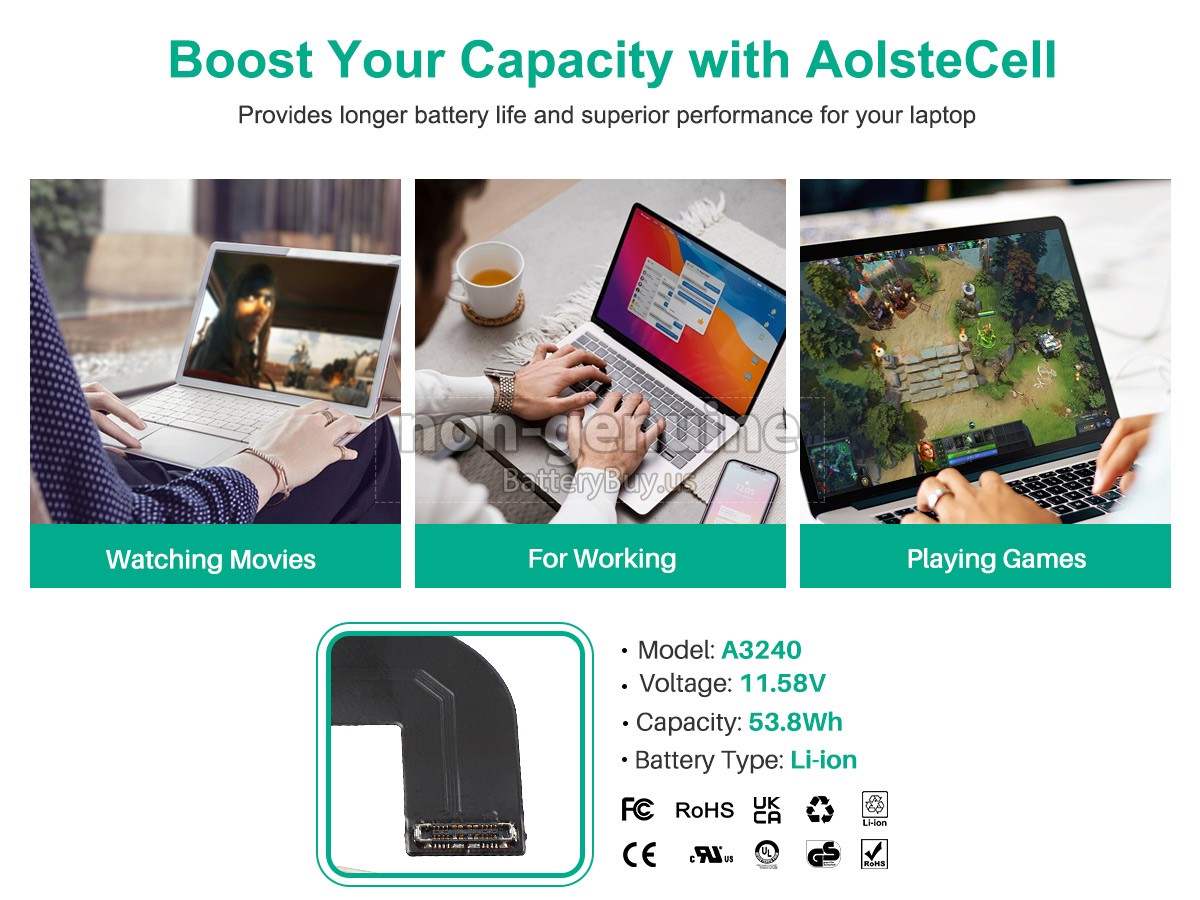 battery for Apple MacBook Air 13 inch M4 2025