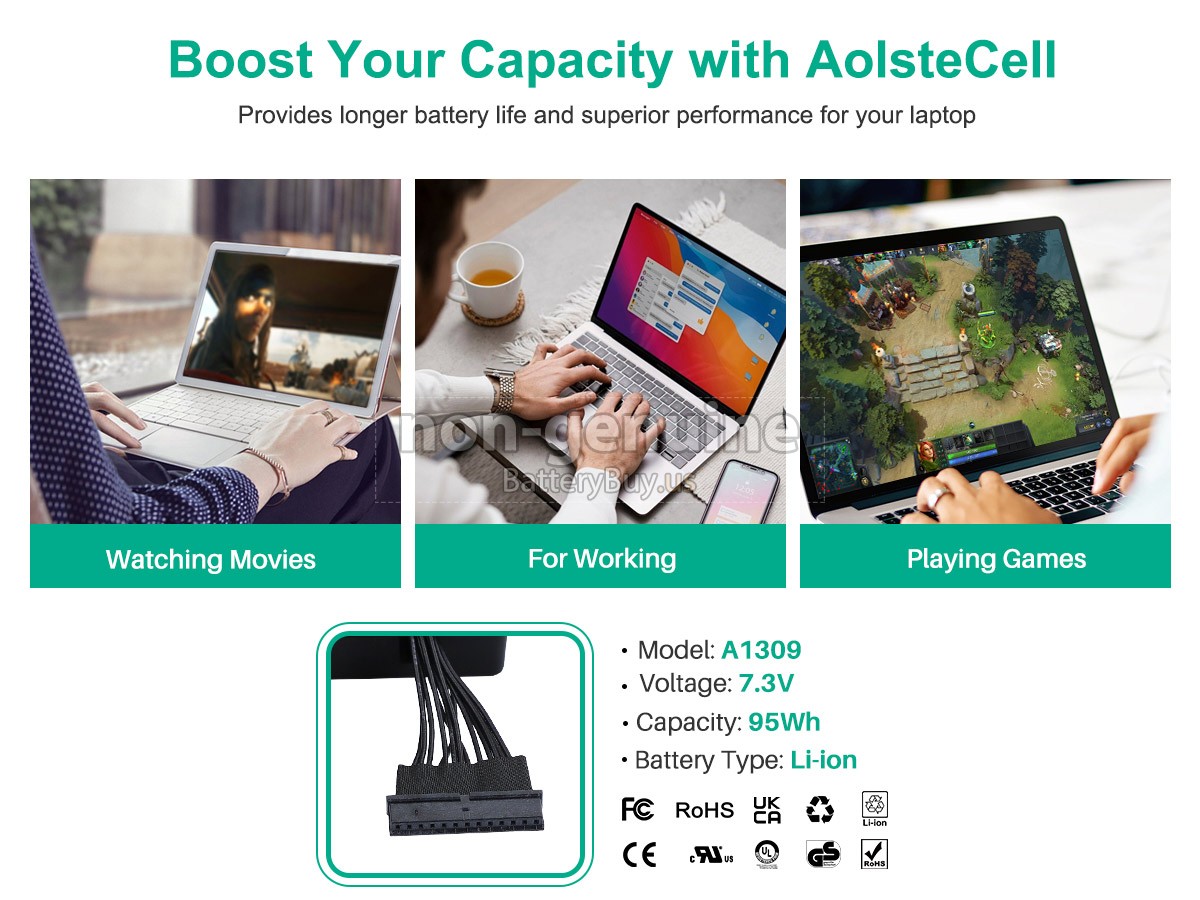 battery for Apple MC024LL/A