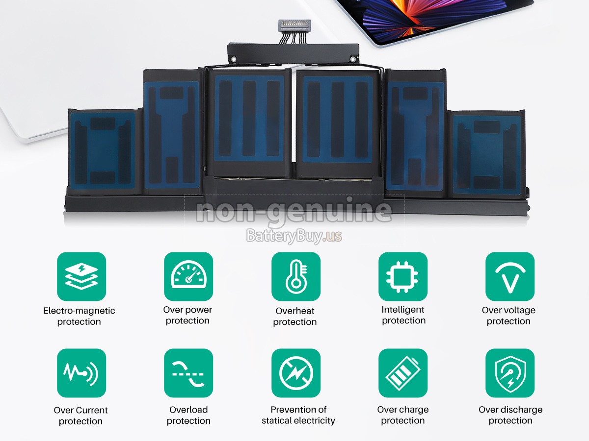 battery for Apple MacBook Pro 15.4 inch Retina A1398(Late 2013)