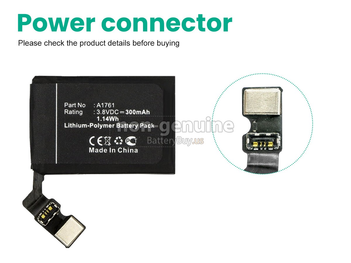 battery for Apple WATCH 2(42MM)