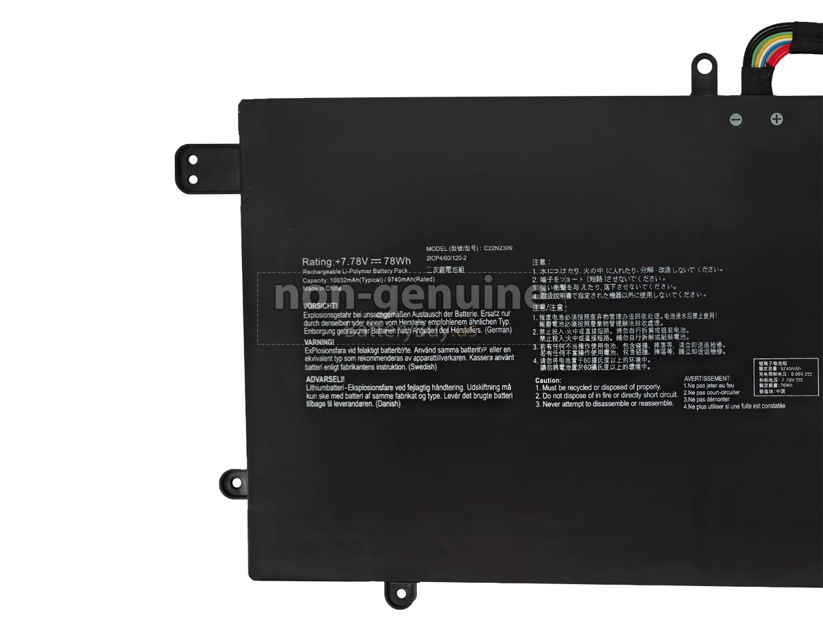 battery for Asus C22N2309