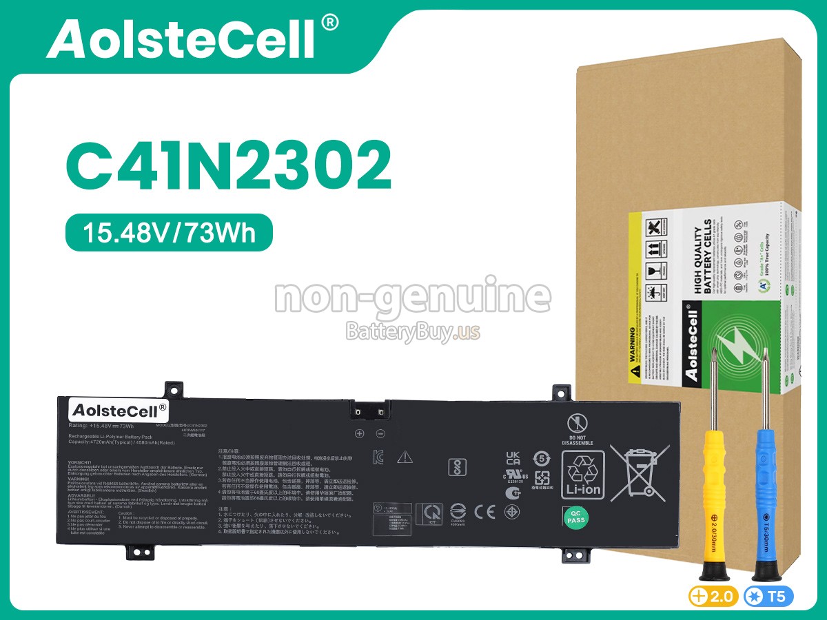 battery for Asus ProART PX13 HN7306WV-PB99T