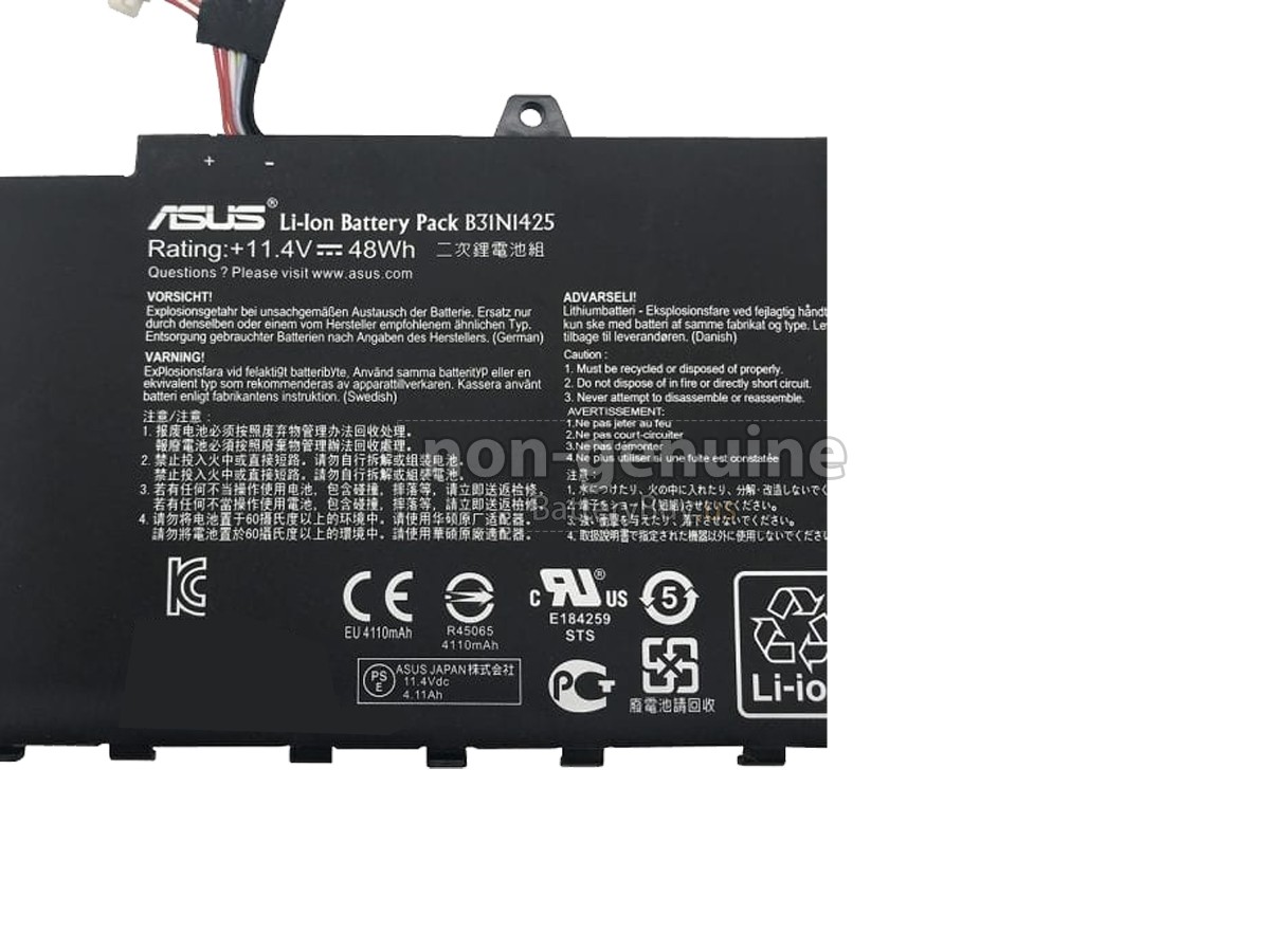 battery for Asus EeeBook E402MA-WX0001H