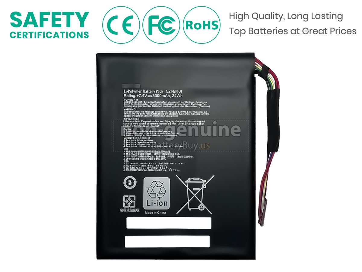 battery for Asus Eee Pad Transformer TF101-1B001A