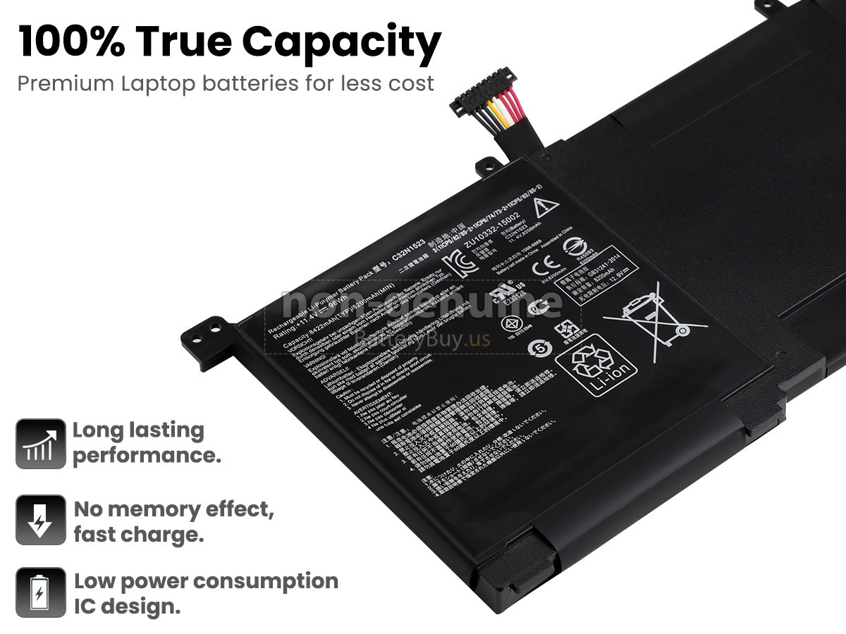 battery for Asus 0B200-01250300