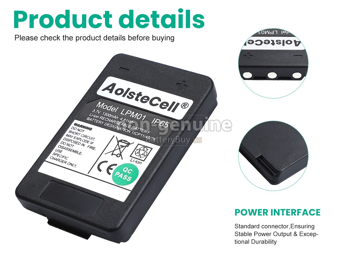 battery for Autec LPM01LI