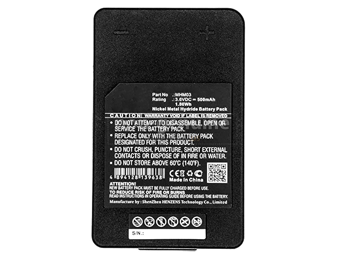 battery for Autec MHM03