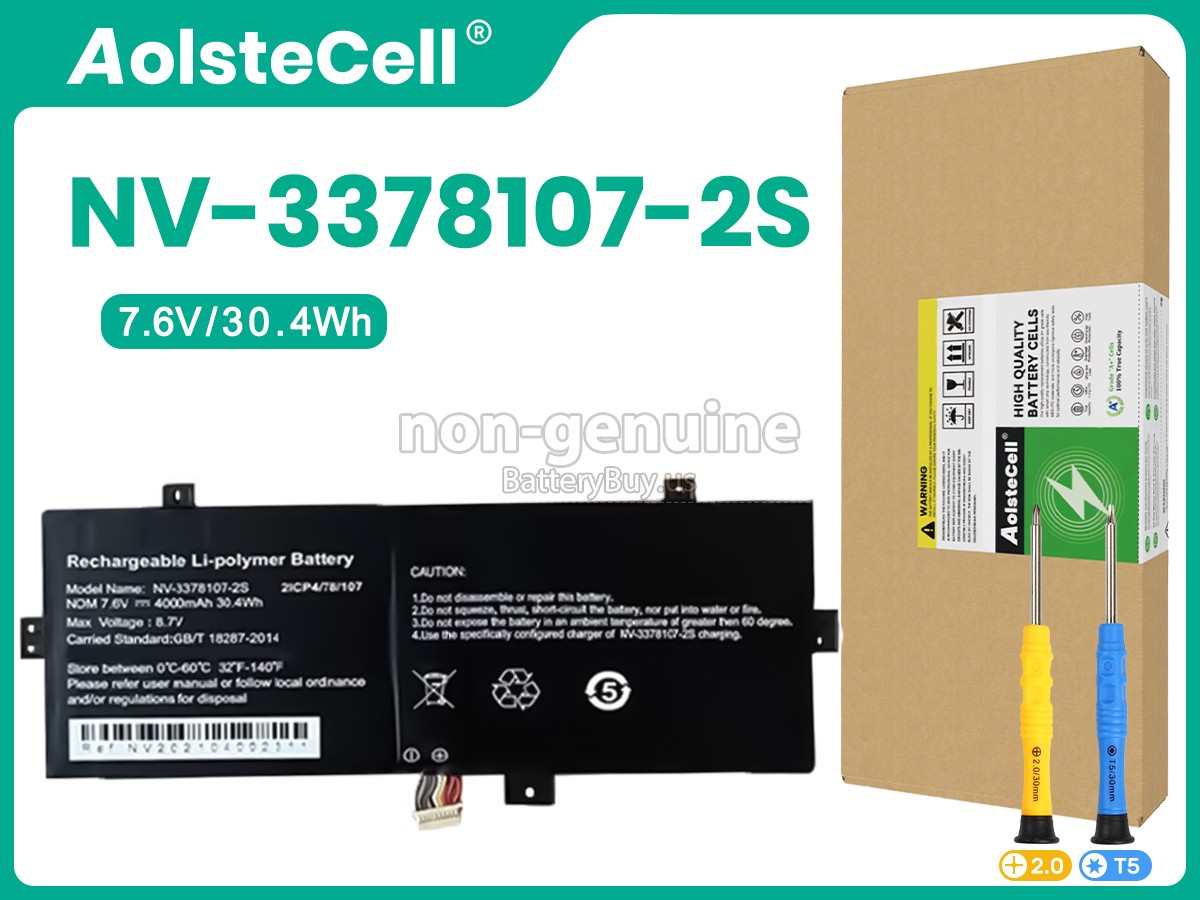 battery for AXIOO NV-3378107-2S