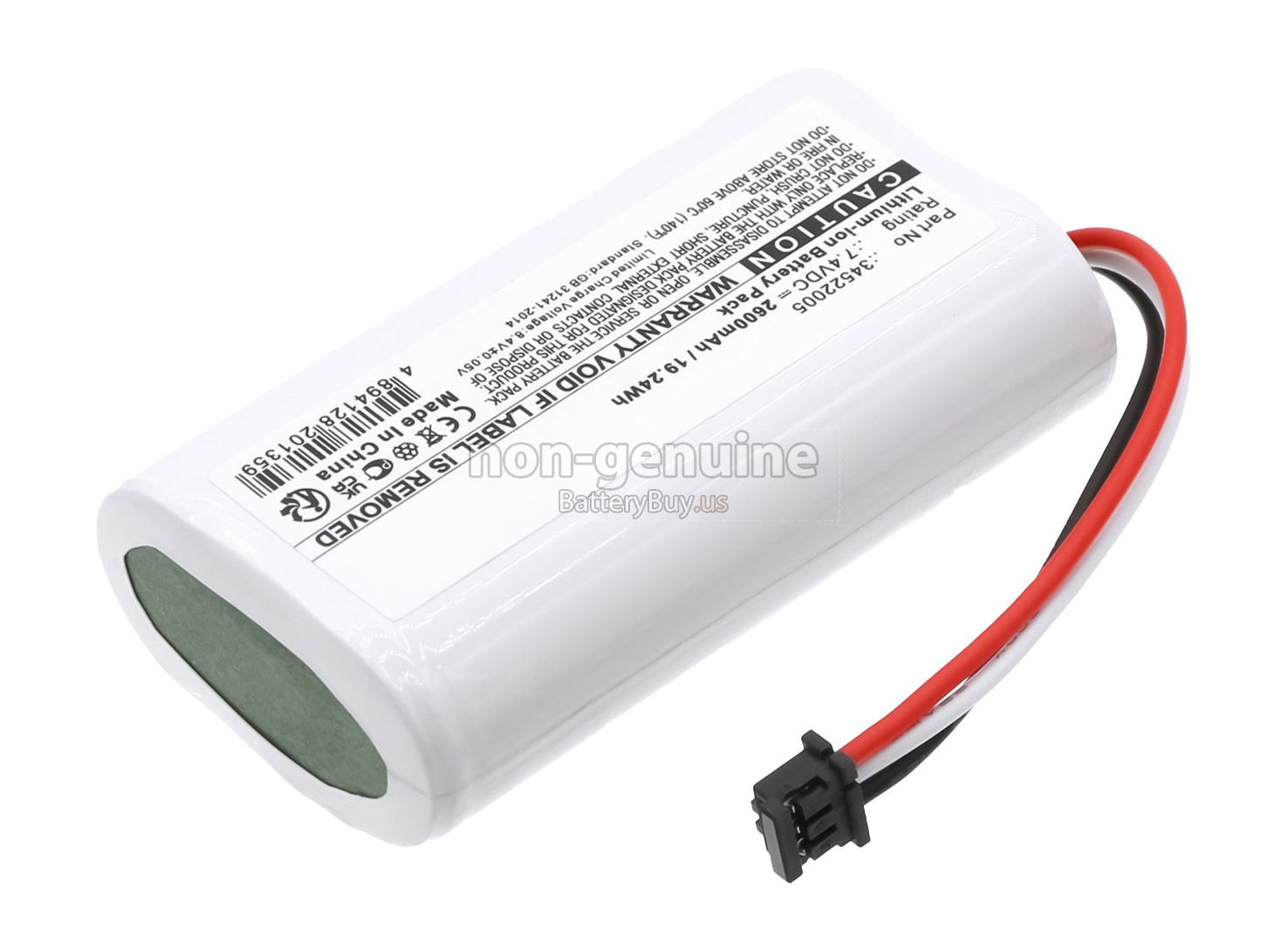 battery for B Braun PERFUSOR COMPACT PLUS