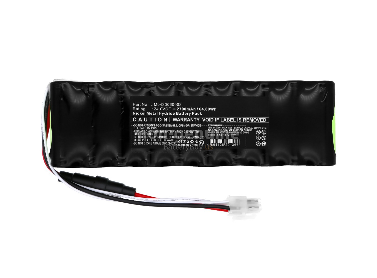 battery for B Braun 20HRLR17/50-1