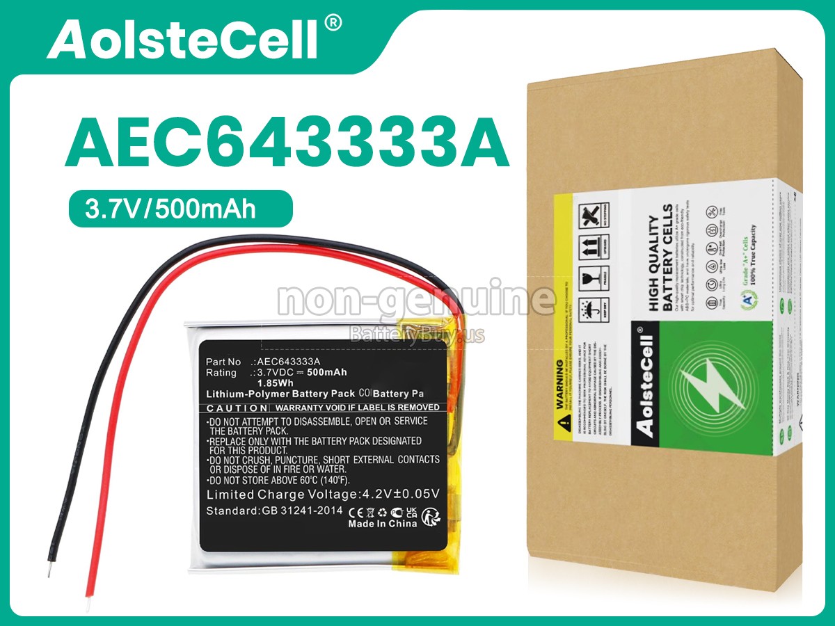 battery for Bang Olufsen AEC643333A