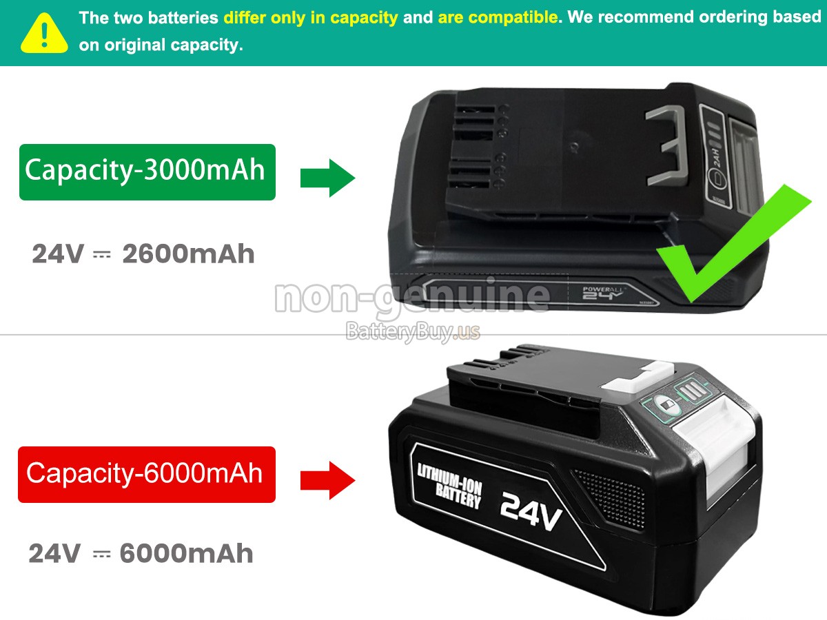 battery for Bissell CLEANVIEW XR STICK VACUUM