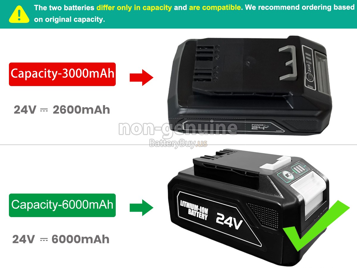 battery for Bissell CLEANVIEW XR STICK VACUUM