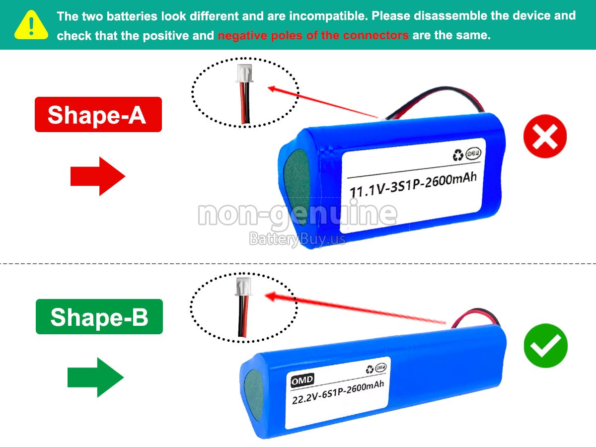 battery for Boluojun BOOSTER M2 MASSAGE GUN