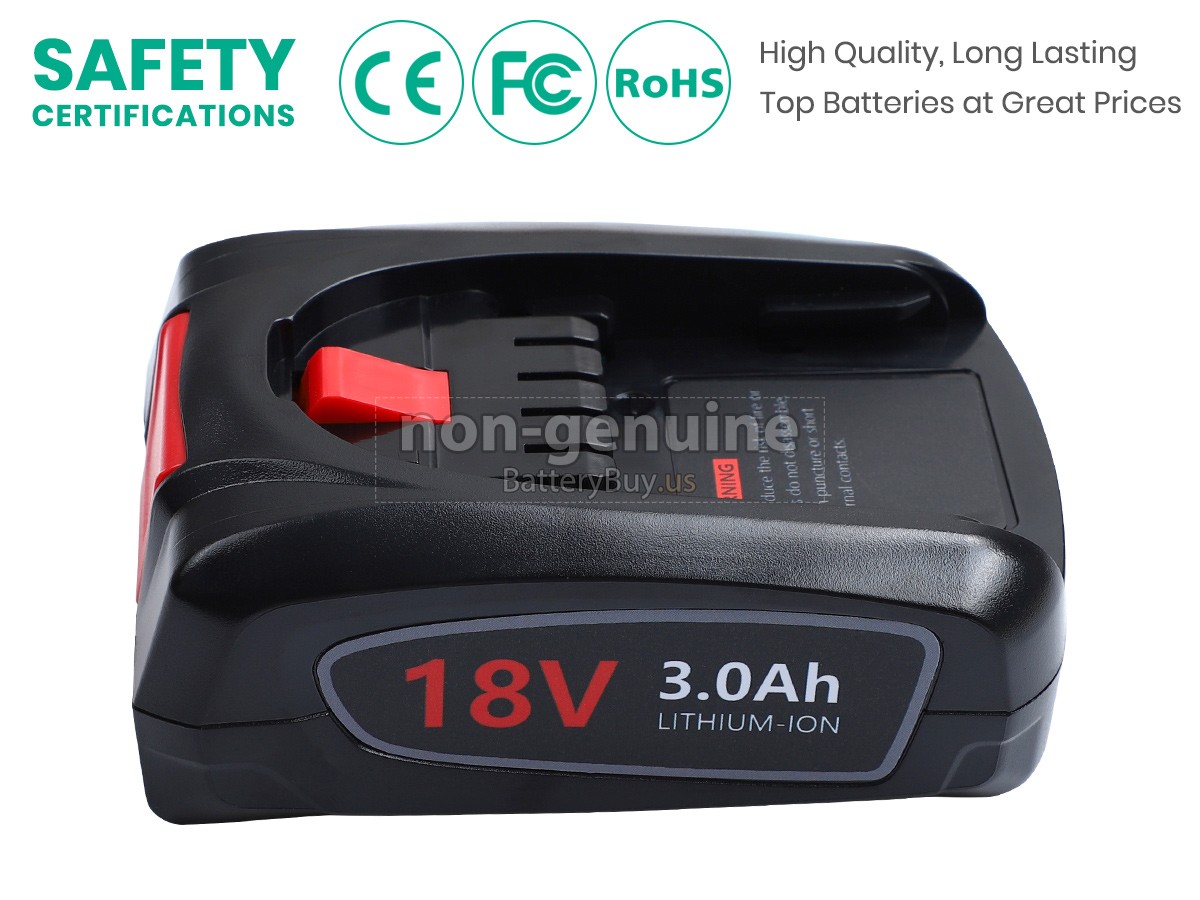 battery for Bosch PSR18LI-2