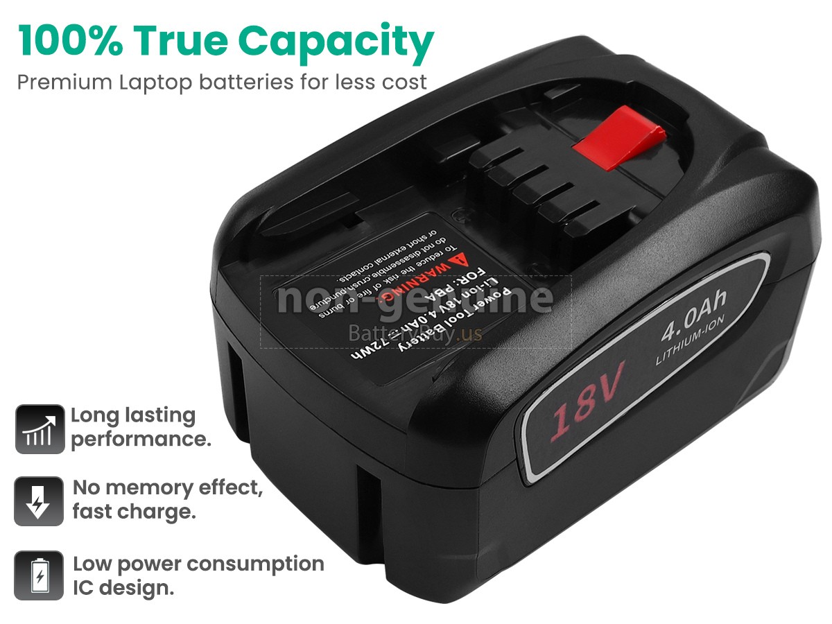 battery for Bosch PSR18LI-2