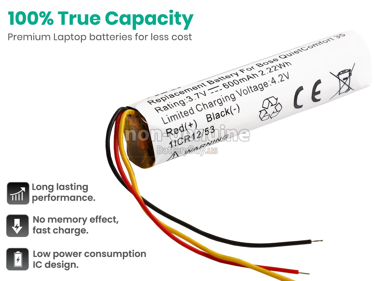 battery for Bose QUIETCOMFORT QC45