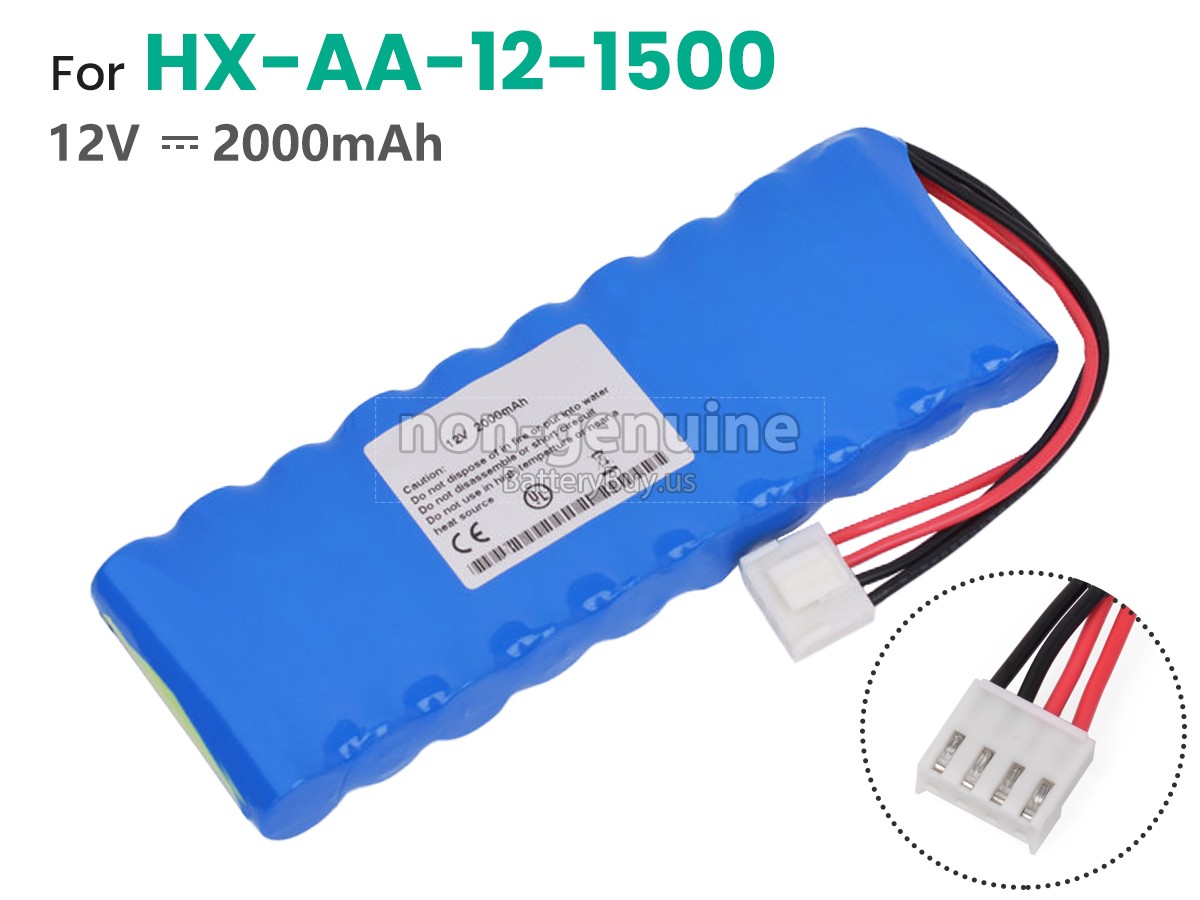 battery for Carewell ECG-1101B