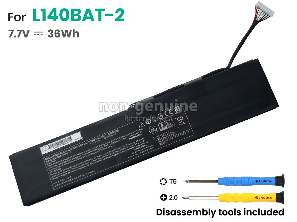 battery for Clevo L140BAT-2