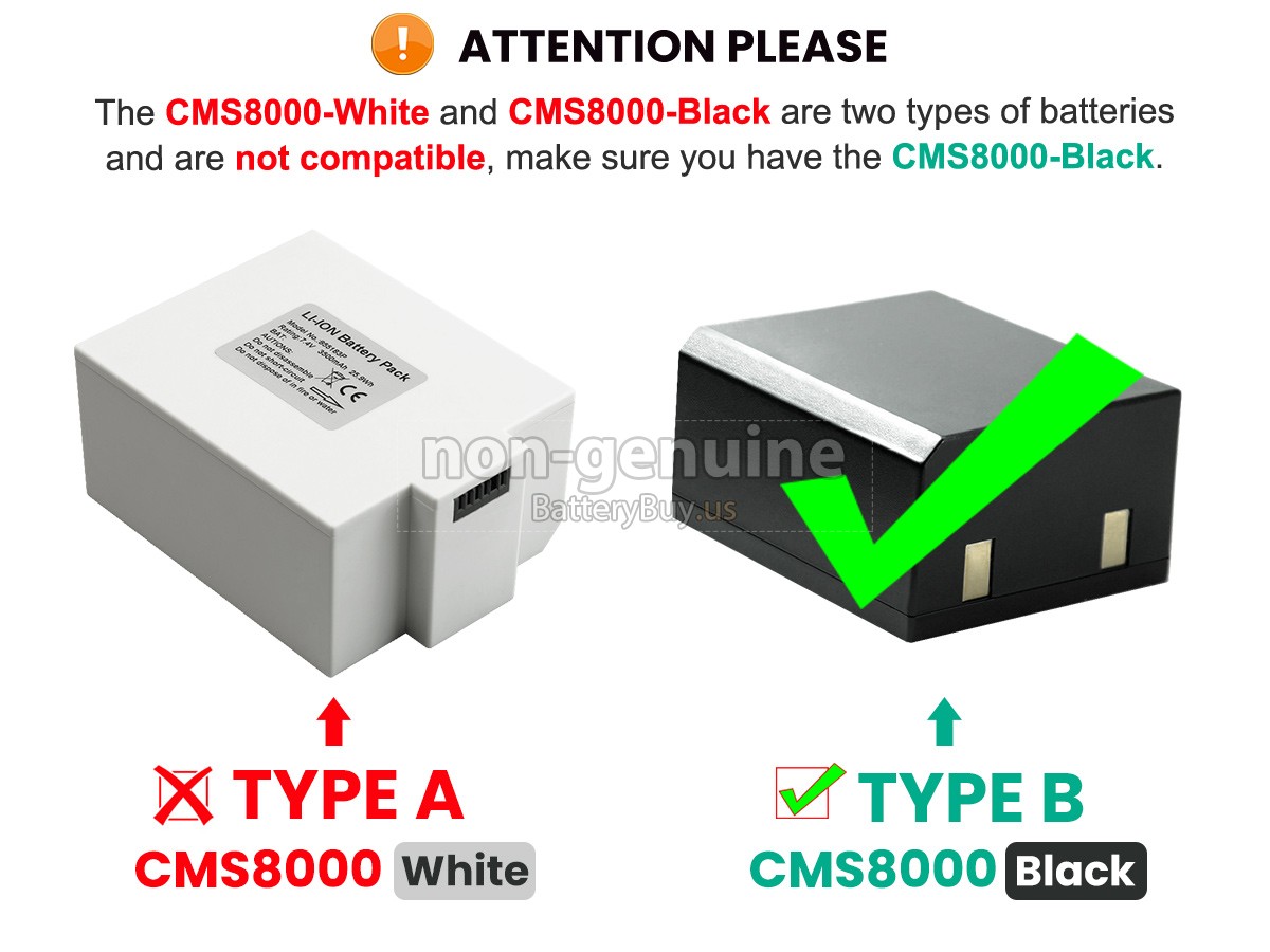 battery for CONTEC CMS7000