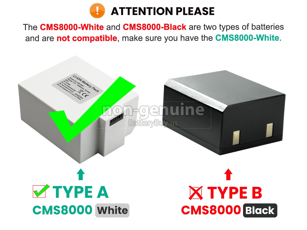 battery for CONTEC CMS7000