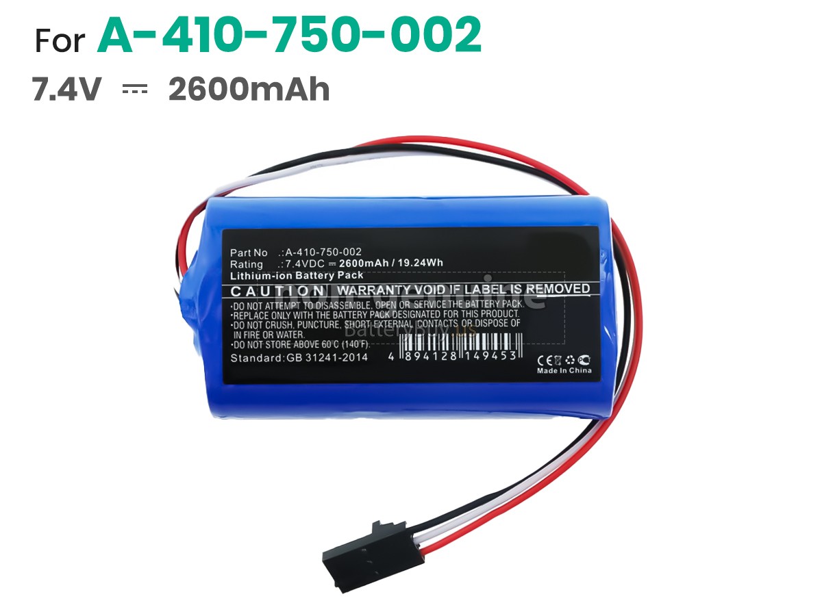 battery for COSMED NTA2531