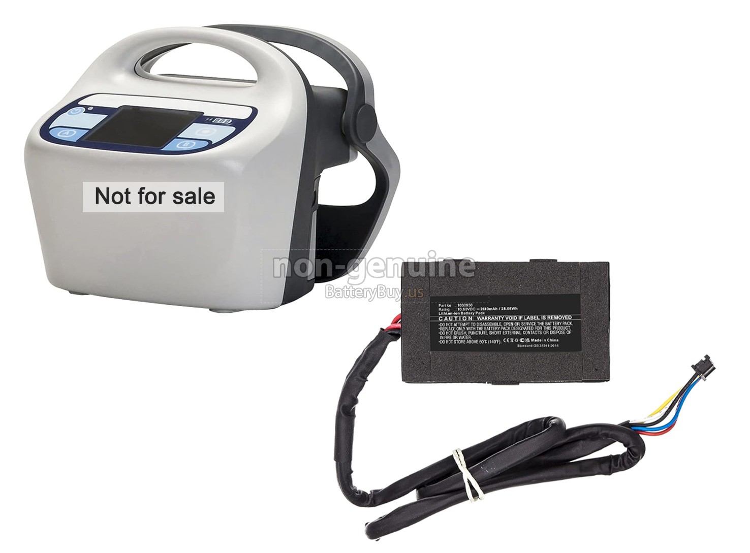 battery for Covidien KENDALL SCD 700