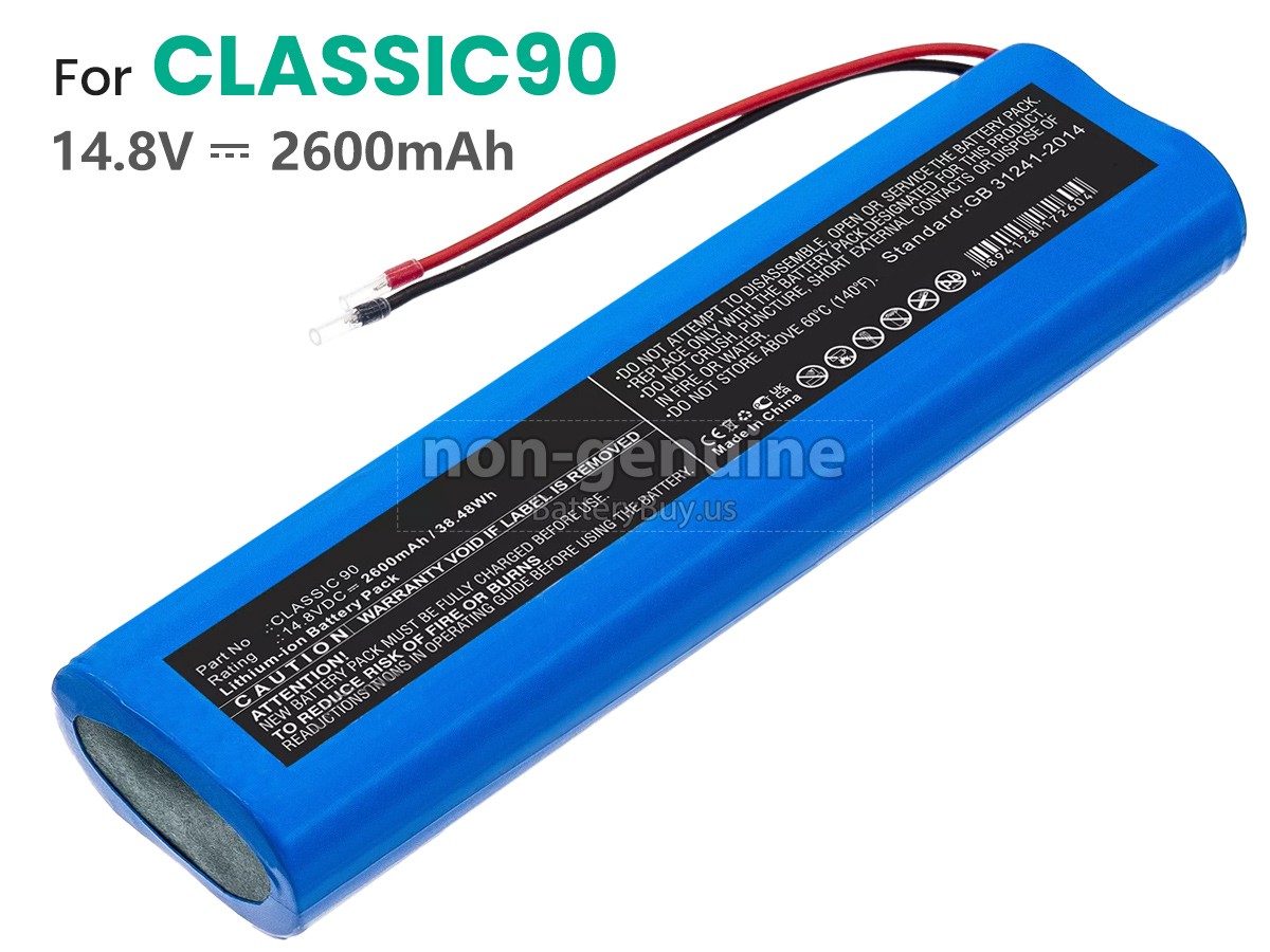 battery for Creative CLASSIC 90