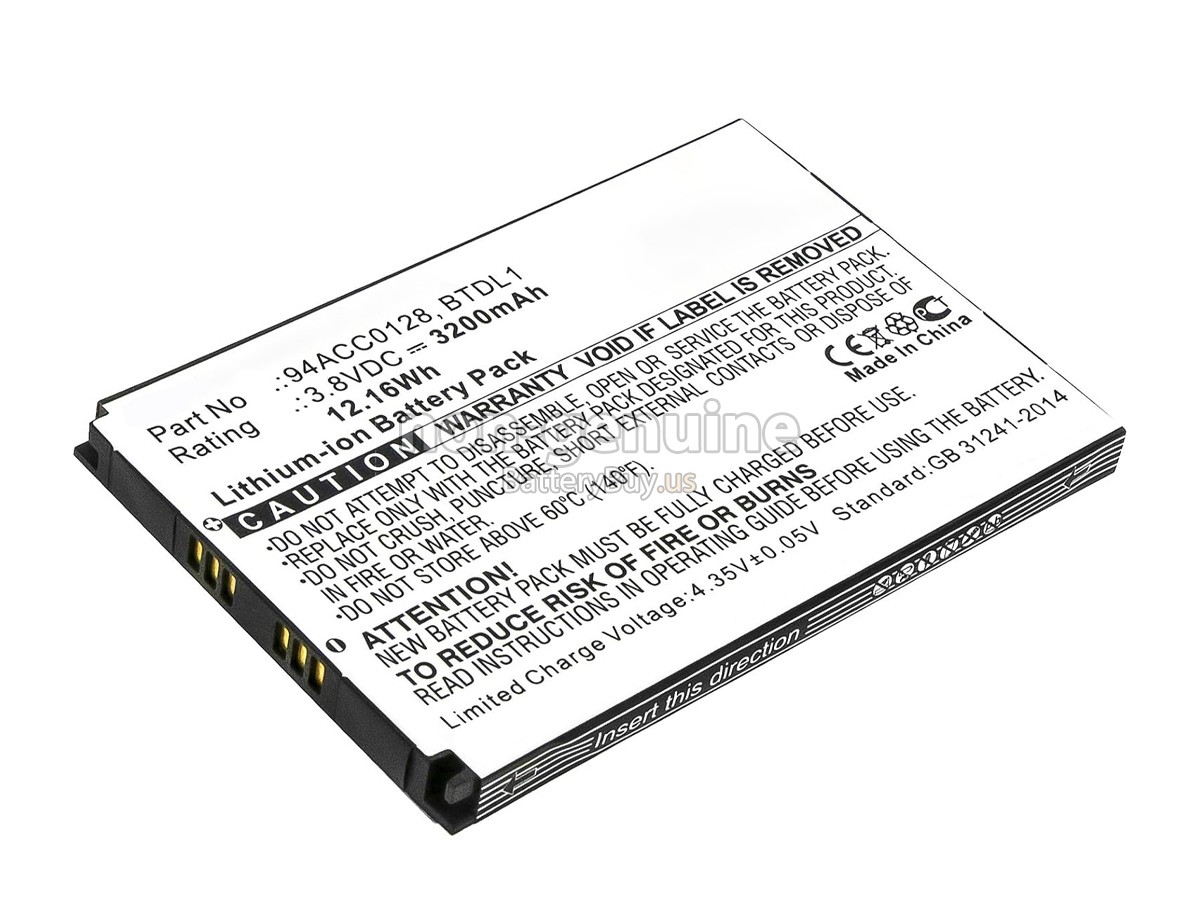 battery for Datalogic 94ACC0128