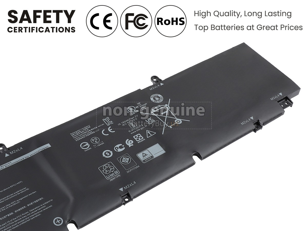 battery for Dell 5XJ6R