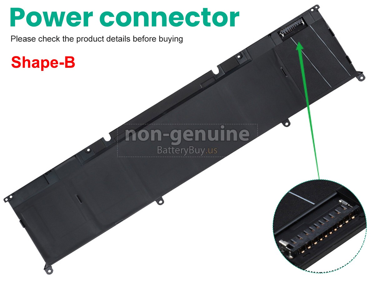 battery for Dell P106F